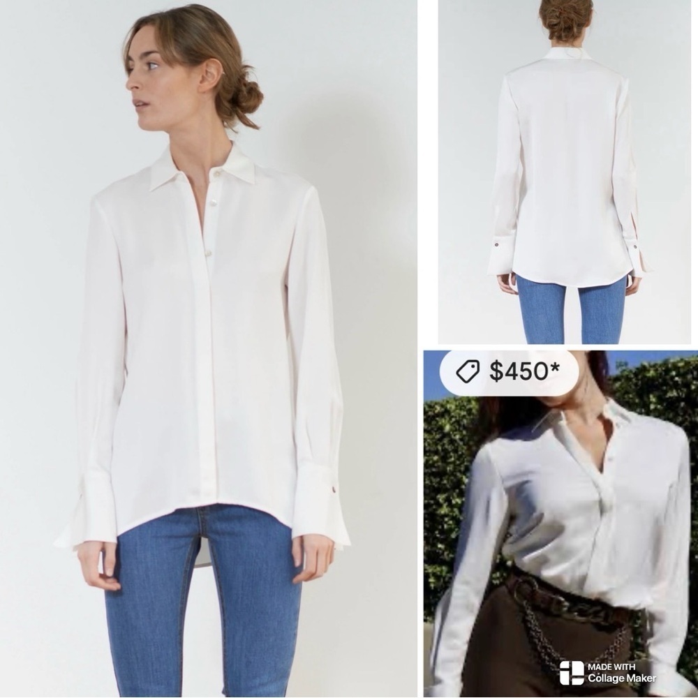 T. ba Rania Shirt Sharkskin Winnie​